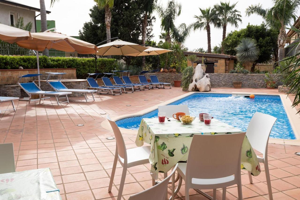 Alelida Villa Con Piscina Cinisi Exterior foto